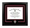 University of New Mexico Lobos 11w x 8.5h Spirit Diploma Manhattan Black Frame with Bonus Campus Images Lithograph (value savings $59)